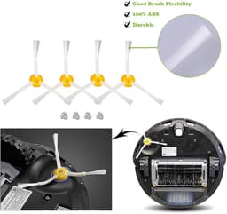 Vervangingsonderdelen en accessoireset geschikt voor iRobot Roomba 600, 606, 610, 614, 615, 616, 620, 621, 625, 630, 631, 635, 640, 645, 650, 655, 660, 665, 670, 671, 676, 680, 681, 690, 691, 695, 696 en 697-serie — thumbnail 3