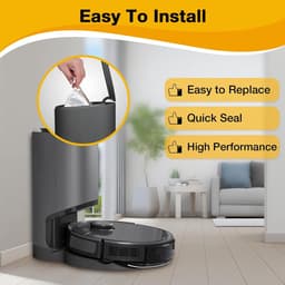 12 Stuks stofzuigerzakken zijn geschikt voor Ecovacs T8/T8AIVI/T8MAX/T9/N8+/H8 PRO/N8Pro plus/N10 Plus stofzuigers - Stofzuigerzak - stofzuigerzakken — thumbnail 2