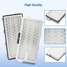 2 Stuks Filters geschikt voor Miele GN Hycean 3D/S8340/C2 /C3 /S6 stofzuiger - Stofzuiger onderdeel - 2-pack vervangende onderdelen — thumbnail 4