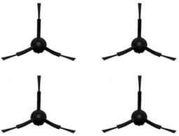 4-stuks stofzuigeraccessoires - Stofzuigerzijborstel - Zijborstel - Vervangende zijborstel - Vervangende set stofzuigerzijborstels - Reinigingsaccessoires - Geschikt voor Roborock P10-serie, G10G20-serie, Q5Q8-serie, T7ST7S7S8-serie - Zwart — thumbnail 1