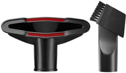 7-delig stofzuiger hulpstukken set - geschikt voor Miele - AEG - Karcher - Bosch - Numatic - Nilfisk - meubelborstel - spleetzuigmond - stofzuigermond - stofzuigermondstuk - stofzuigervoet - borstel - universeel zuigmond — thumbnail 4