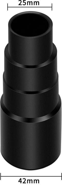 Universeel Stofzuiger Plumeau en aansluiting -25 mm lang paardenhaar-universele aansluiting Geschikt voor 25 mm/1", 32 mm/1-1/4, 35 mm/1-3/8 slang-Zacht en Hard-Stofzuiger Onderdelen — thumbnail 2