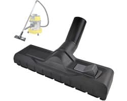 Vacuum Cleaner Brush voor Kärcher WD5 - WD6 - Vervangingsonderdelen voor Vloernozzels - Sterke Zuigkracht - Herbruikbaar - Geschikt voor Schoonmaken Woonkamer - Slaapkamer - Badkamer - Zwart