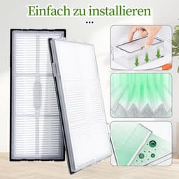 4-delige filteraccessoireset Geschikt voor Roborock S8/S8+/S8 Pro Ultra/S7/S7 Maxv/S7 Maxv Ultra/S7 Max Ultra/S7 Pro Ultra, filteraccessoireset voor robotstofzuigers, HEPA-filter G20 vervangingsonderdelen, geschikt voor robotstofzuigers. — thumbnail 3