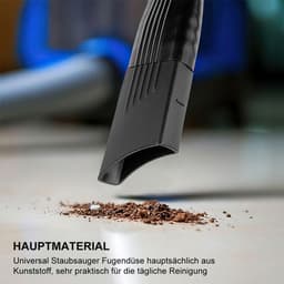 Flexibel spleetmondstuk voor stofzuigers, 62 cm lang, plat verlengstuk voor stofzuigers met een aansluiting van 32 mm en 35 mm. — thumbnail 3