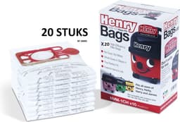 Numatic - Stofzuigzakken - Stofzuigerzakken - 20 stuks — thumbnail 1