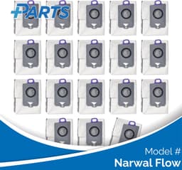 Narwal Flow Stofzakken (18 Stuks, Plus.Parts® alternatief voor CP-PJ-A00129-00-00) — thumbnail 1