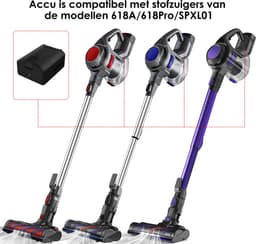 Elekiatech Steelstofzuiger Accu - 2200 mAh - alleen geschikt voor Elekiatech modellen XL-618A, XL-618Pro, SPXL01, SPXL02-1A — thumbnail 2