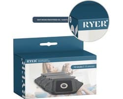 RYER Stofzuigerzakken - Voor de RYER Stofzuiger Serie 1 - 10 Stuks