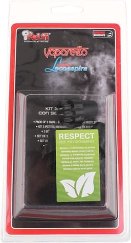 POLTI - KIT 3 BLACK ROUND BRUSH FOR VAPORETTO - POLPAEU250 — thumbnail 1