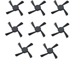8x borstel geschikt voor Neato Botvac D3 D5 D7 Connected D80 D85 vervanging set veger zijborstel