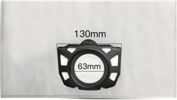 8x Stofzuigerzakken geschikt voor Karcher WD4 WD5 WD6 MV4 MV5 MV6 Vervanging Stofzakken stofzuiger zak WD4000-WD5999 2.863-006.0 — thumbnail 2