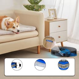 Accessoireset Voor Ecovacs Deebot T30 Pro Omni/T30 Omni - Vervangingsonderdelen Voor Robotstofzuigers - 1 Hoofdborstel 4 Hepa-Filters 4 Doekjes 6 Stofzakken 4 Zijborstels — thumbnail 2