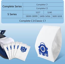Stofzuigerzakken Geschikt Voor Miele GN - HyClean - Blauwe Flens - Geschikt Voor Miele Complete C2 C3 & Classic C1 - 5 Laags Microvezel - Voordeelverpakking - 10408410/9917730 10 stuks — thumbnail 5