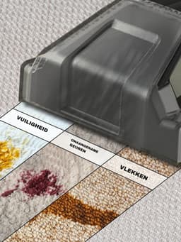 Allvia® Tapijtreiniger Machine - Tapijtreiniger Stofzuiger - Tapijtreiniger - Vlekkenreiniger - Bankreiniger - 450W - Wit — thumbnail 3