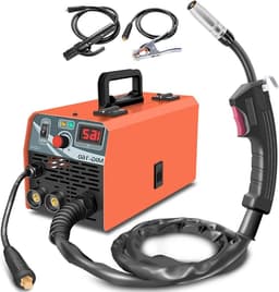 Draagbare lasmachine - Semi-automatische booglasser - Reparatie en doe-het-zelf - Veelzijdige 2-in-1 functionaliteit - 6kg - Grijs — thumbnail 1