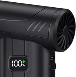 Draagbare Luchtblazer - Stofreiniger Ventilator - Snel Stof Verwijderen - Krachtige Motor 100000 TPM - Compact Ontwerp - Zwart — thumbnail 5
