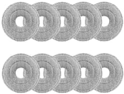 10 stuks microvezel reinigingsdoeken voor Dreame L10s Ultra Gen 2/Gen 3, L10s Pro Ultra Heat, L20 Ultra, X40, X50 Ultra, Mova E30 Ultra, P50 Pro Ultra, Xiaomi X10+/X20+ stofzuigerrobots — thumbnail 1