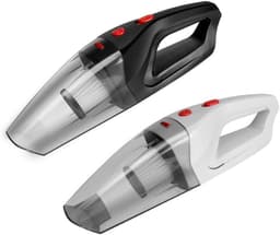 Draadloze Kruimeldief - Handstofzuiger Auto - Snel Opruimen - Sterke Zuigkracht - 500g - Wit — thumbnail 4