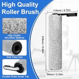 PromoHome Borstelroller en Filter Set voor Tineco Floor One S5 / S5 Pro / S5 Pro 2 / S5 Extreme - 2 Rollen + 2 HEPA Filters + Reinigingsborstel — thumbnail 1