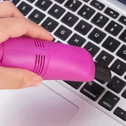 Mini USB Stofzuiger - Computer Reiniger - Bureau Schoonhouden - Compact Ontwerp - Mini Formaat - Zwart — thumbnail 3