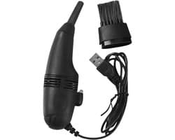 Handstofzuiger - Mini Stofzuiger - Snel Schoonmaken - USB Oplaadbaar - Compact Formaat - Zwart