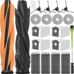Accessoireset voor Dreame L40s Pro Ultra, X50 Ultra Complete, L50 Pro Ultra en X50 Master - 2 hoofdborstels, 4 stofzakken, 4 HEPA-filters, 4 mopdoeken, 4 zijborstels en meer — thumbnail 1