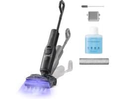 Roborock F25 Steam-Vloerreiniger-Nat Droog Stofzuiger-draadloos-Elektrische dweil-180 °C stoommop-80 min gebruiksduur-25000 Pa zuigkracht-Heteluchtdroging op 95 °C-Anti-klit technologie