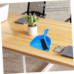 Mini Stoffer en Bezem Set - Kleine Schoonmaakborstel Aanrecht - Bureau Reinigen - Compact en Lichtgewicht — thumbnail 4