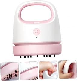 Draagbare Stofzuiger - Mini Stofzuiger Tafel - Kruimels Verwijderen - USB Oplaadbaar - 99 x 99 x 99 cm - Roze — thumbnail 5