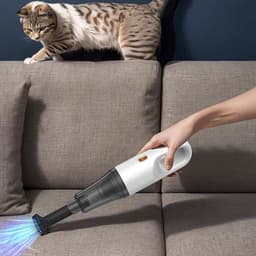 Draadloze Kruimeldief - Handstofzuiger Draagbare Stofzuiger - Efficiënt Huis Schoonmaken - Krachtige Zuigkracht - 4000mAh Batterij - Zwart — thumbnail 2