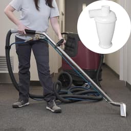 SnelShoppen - DUST COMMANDER DLX Cycloon Filterpakket 900W Afzuiger met Shatter Valve 80m3/h Vacuüm Cleaner voor Houtbewerking CNC Metaalwerkplaatsen — thumbnail 4