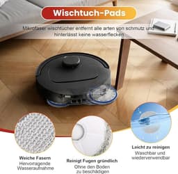 23-delige accessoireset voor Ecovacs Deebot T50 Pro Omni Gen3 / T30C Omni Gen2 robotstofzuiger – vervangende onderdelen — thumbnail 5