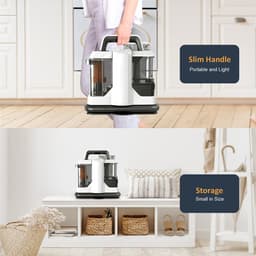 Handheld Tapijtreiniger Draagbare Spot Cleaner - 750 W Vermogen - 15 kPa Zuigkracht - 5.77 kg Gewicht - Voor Auto En Huis — thumbnail 2