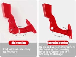 TLVX Sterke Trigger voor Dyson V10 / V11 / Dyson Switch Button / Dyson knop / Stofzuiger trigger / V10 / V11 /Dyson stofzuiger knop rood / Aan- uit knop Dyson / Trigger vervanger Dyson / Verstevigd model / Extra sterk / 1 stuks — thumbnail 2