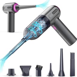 Draadloze Handstofzuiger met Accu - Compact en Krachtig - Ideaal voor Thuis en Auto - Efficiënt Stofzuigen — thumbnail 1