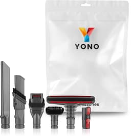 YONO Opzetstuk Accessoires Set geschikt voor Dyson V16/V15/V11/V10/V8 - Mondstuk - Zuigmond - Borstel - Onderdelen Steelstofzuiger - 6in1 Accessoires — thumbnail 5