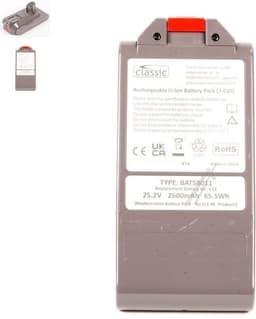 Classic 25,2V-2600mAH Accu voor de DYSON V12, vervanger voor origineelnummer 965470-01 - 2 Jaar garantie — thumbnail 2
