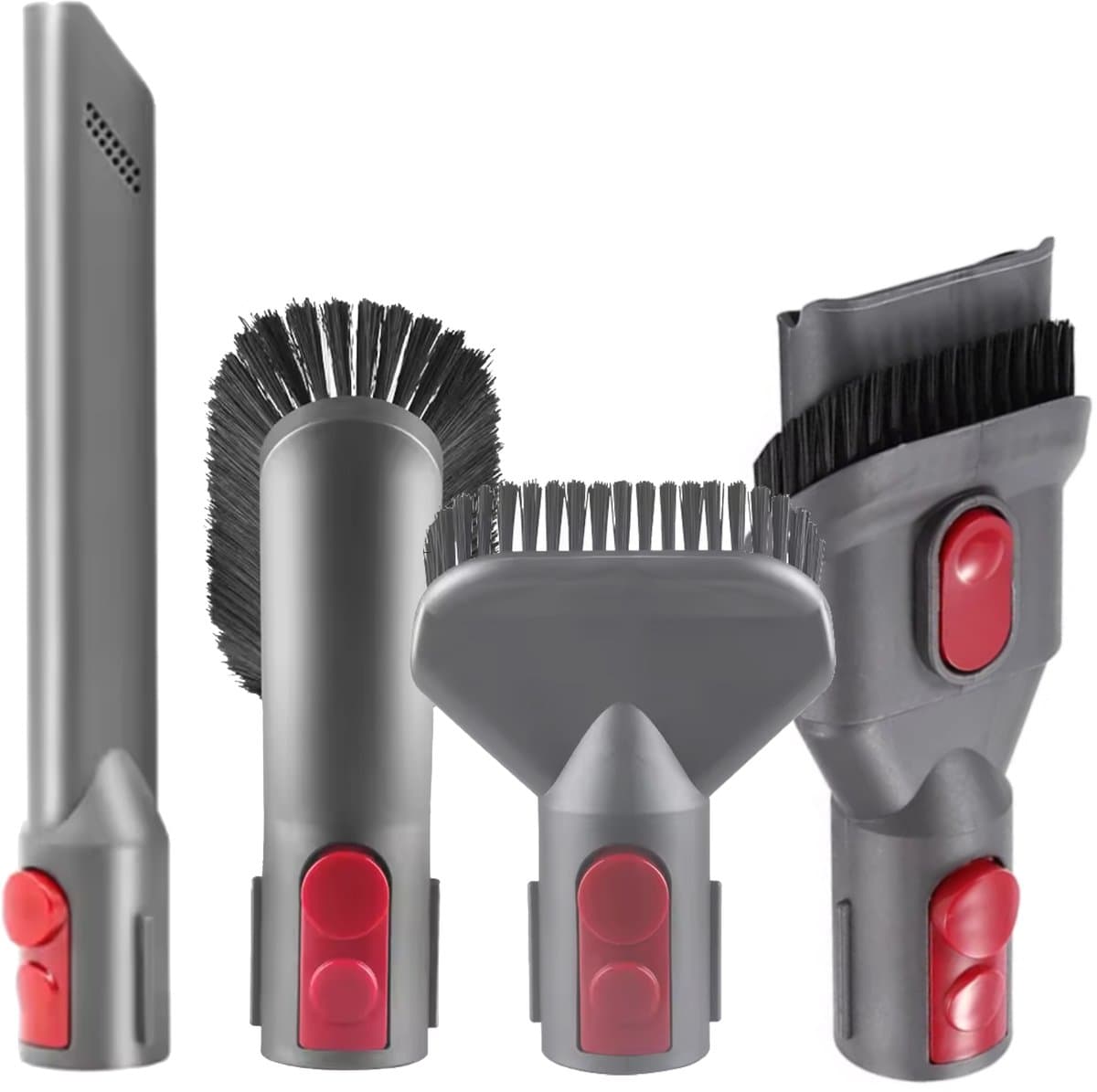 Opzetstukken set geschikt voor Dyson V15 V11 V10 V8 Steelstofzuiger - Mondstuk - Zuigmond - Borstel - Onderdelen Accessoires vervanging — afbeelding 1