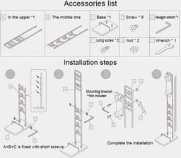 Stofzuigerhouder/Standaard Geschikt voor Dyson Stofzuiger - Vloerstandaard - Stofzuigerslang Houder - Accessoirehouder - Stofzuigerstandaard - Onderdelen - Accessoires - Stofzuiger Houder Voor V7, V8, V10, V11, V15 en DC58, DC59, DC62, DC74 — thumbnail 5