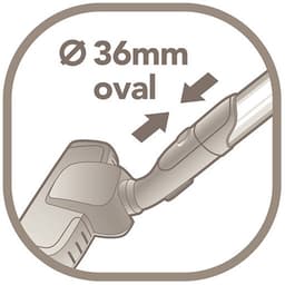Electrolux - Ze112 Flexpro Nozzle 36mm Oval Connection /appliances — thumbnail 3