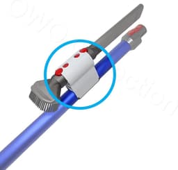 buis accessoires hulpstukken mondstukken houder adapter geschikt voor Dyson v7 v8 v10 v11 (SV11 SV10 SV12 SV14) — thumbnail 4
