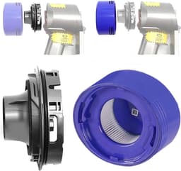 XL Set HEPA Pre- & Post Filter geschikt voor Dyson V7, V8 - inclusief Cover cap voor Dyson V7/V8 - Promessa-Solutions. — thumbnail 4