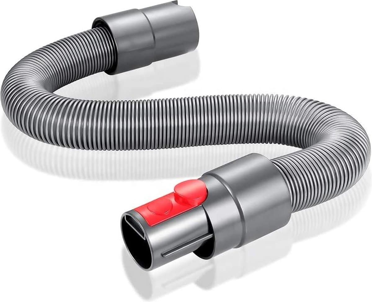 ZENC® Flexibele Slang Geschikt voor Dyson V15, V11, V10, V8 & V7 Steelstofzuiger - Mondstuk - Opzetstuk - Stofzuigeraccessoires - Grijs — afbeelding 1