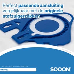 SQOON® Kwaliteit stofzuigerzakken geschikt voor Miele HyClean G/N - Miele 9917730 - o.a. Miele Complete C2, Complete C3, Classic C1, S8, S5, S2 Series — thumbnail 5