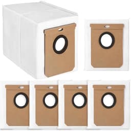 17Parts 6x Stofzakken geschikt voor Eufy L60, L60 SES, L50, L50 SES Robotstofzuiger – 2,5L Capaciteit – Duurzame Non-Woven Constructie – Eenvoudige Installatie – Veilige Sluiting en Lekvrije Opslag — thumbnail 1