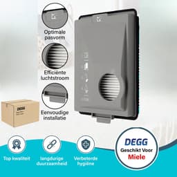 DEGG® Vervangend Filter voor Miele CX1 Boost – Compatibel met Miele CX-FSF – Hoogwaardig Fijnstoffilter voor Blizzard CX1 – Wasbaar & Duurzaam — thumbnail 3