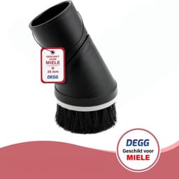 DEGG - Complete vervangingsset - Geschikt voor Miele - Handgreep + Telescoopbuis + Plumeau + Parket Stofzuigermond - Voor Harde vloeren - 4-Delig — thumbnail 3