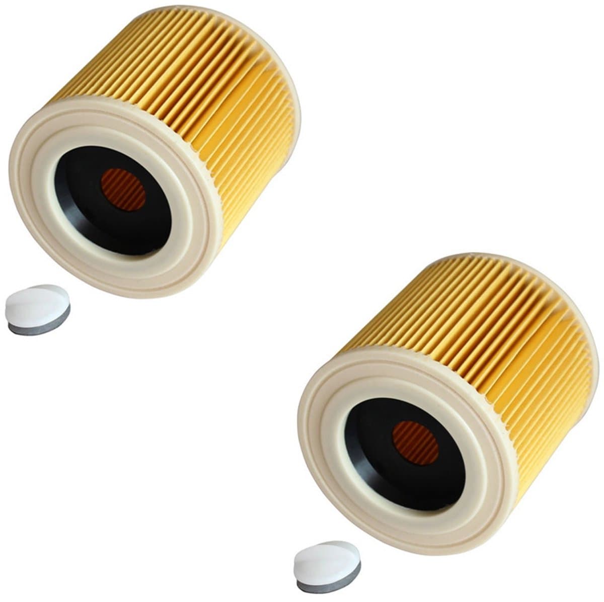 Filters -Geschikt voor Karcher WD1 WD2 WD3 en MV2 MV3-serie - Patroonfilters - Reinigingsfilters — afbeelding 1