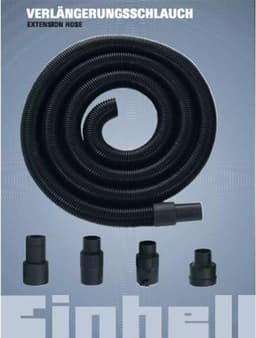EINHELL Verlengstuk voor zuigslang - Ø36mm - lengte 3m. - Voor DUO. INOX. BT-VC en RT-VC — thumbnail 2